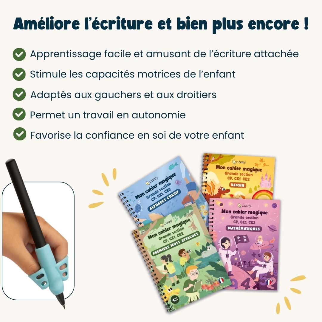 Cahier d'exercices magique réutilisable pour enfants cahier - Temu Canada