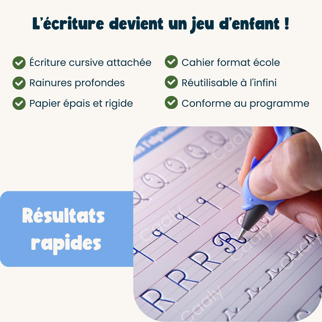 Caaly®  N°1 Cahiers d'écriture cursive